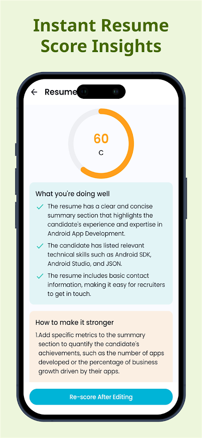 ResumeFai screenshot 4